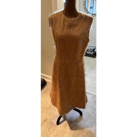 Barneys New York Dresses & Skirts - NWT Vintage Deadstock Barneys NY Mohair/Wool Camel dress sz 12 MSRP $675